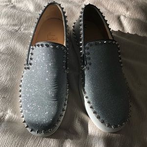 Gorgeous Christian Louboutin  flat shoes/ size 9